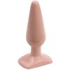 Doc Johnson Classic Butt Plug Smooth Medium Beige - Intermediate Anal Toy (Model No. 5.5) for Pleasurable Backdoor Stimulation
