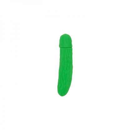 Emojibator USB Pickle Vibrating Dildo - Model P007 - Unisex - Stimulates and Charms - Green