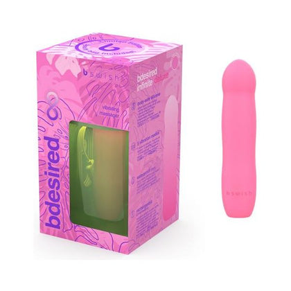 B Swish Bdesired Infinite Deluxe Le Flamingo Pink G-Spot and Clitoral Vibrator - Model Number: Limited Edition - For Women