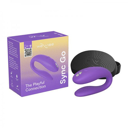 Introducing the We-Vibe Sync Go Light Purple Couples Wearable Vibrator for Shared Pleasure and Connection