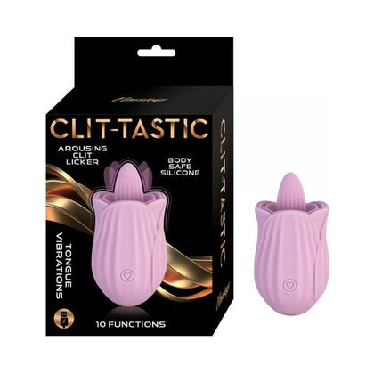 Nasstoys Clit-Tastic Arousing Clit Licker Pink - The Ultimate Rose-Inspired Pleasure Device for Women's Intense Stimulation - Adult Naughty Store