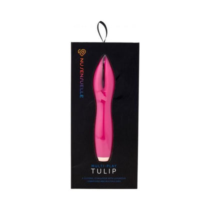 Nu Sensuelle Tulip Multi-play Stimulator Magenta: Premium Clitoral, Nipple and Penis Stimulator for Intense Pleasure - Adult Naughty Store