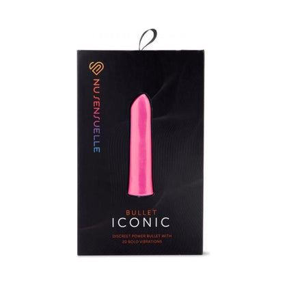 Nu Sensuelle Iconic Bullet Deep Pink: Ultra-Powerful Clitoral Stimulator for Women