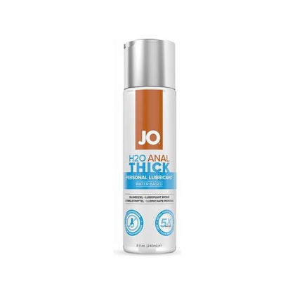 JO H2O Anal Thick Lubricant - Ultimate Glide for Anal Pleasure in Clear