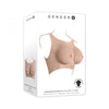 1️⃣ Gender X Silicone C-Cup Light C69 Wearable Breasts Vest - Unisex Undergarments - Vest design Silicone Breasts V3.0 for Upper & Lower Chest - Natural Skin-tone