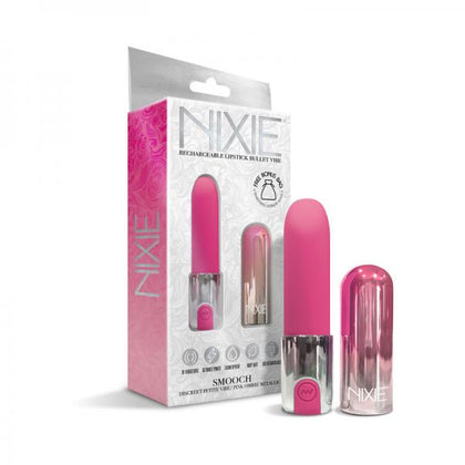 Discover the Nixie Smooch RSX1 Lipstick Bullet Vibrator – A sleek and discreet pleasure companion for all gender types.