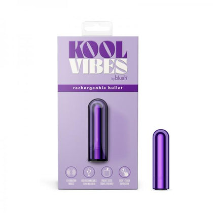 Kool Vibes Rechargeable Mini Bullet Grape - Adult Naughty Store