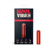 Kool Vibes Rechargeable Mini Bullet Cherry - Adult Naughty Store