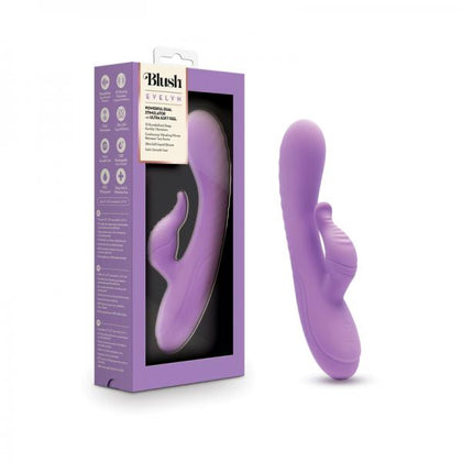 rOSIEbOXXEvelyn Purple Rabbit Vibrator Model V3 | Female | G-Spot & Clitoral Stimulation - Adult Naughty Store