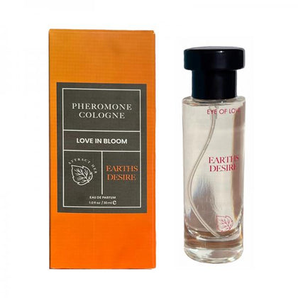 Eye Of Love Bloom Attract Her Pheromone Parfum Earths Desire 1 Oz Pheromone Cologne For Women Delighting the Senses from Day to Evening in Cypress Green.