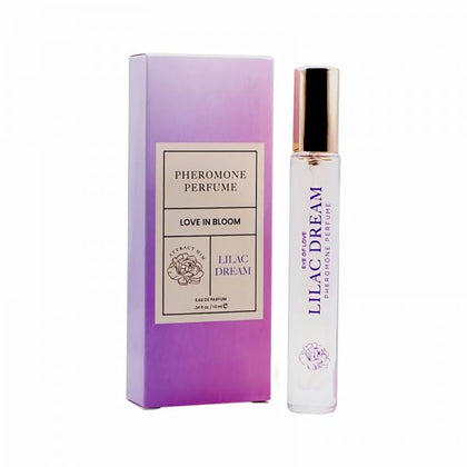 🌺 Eye Of Love Bloom Pheromone Parfum Lilac Dream- Seductive Pheromone Perfume for Women- Captivating Scent for Evening Wear- Model: Lilac Dream- Colour: Purple