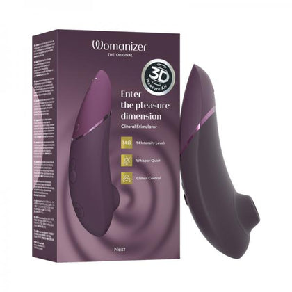 Introducing the Womanizer Next Dark Purple Clitoral Stimulator for Women - Model Next: Unleashing Unparalleled Pleasure Depth