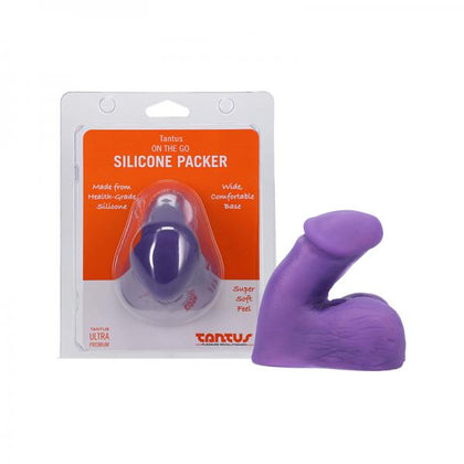 Tantus Silicone On The Go Packer Amethyst | Model: On The Go Packer | Unisex | Designed for Casual Wear | Amethyst