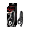 Nasstoys Magic Thumping Masturbator Vibe - Model 10 Function Black Silicone Male Penis, Scrotum, and Prostate Massager - Adult Naughty Store