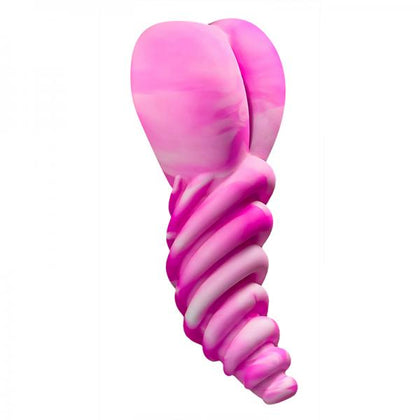 Introducing the Banana Pants Luvgrind Pink Swirl Silicone Hybrid Dildo Base Stimulation Cushion & Grinder Toy Model XL 3000 for All Genders - Experience Ultimate Pleasure in Pink Swirl 🌈