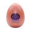 TENGA Misty II Stretchable Egg Male Masturbator Sleeve - Model: ES2-002 - For Men - Intense Texture for Enhanced Stimulation - Misty Grey