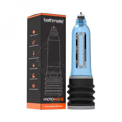 Bathmate Hydromax8 Blue Penis Pump for Men's Sexual Stamina & Confidence Boost