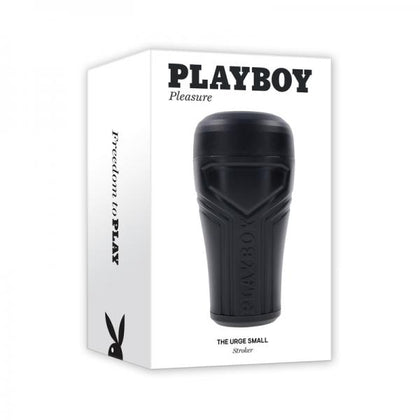 Playboy The Urge Small Stroker Non Vibrating TPE Black: Male Masturbator Toy Model 69B for Intense Penile Stimulation - Black