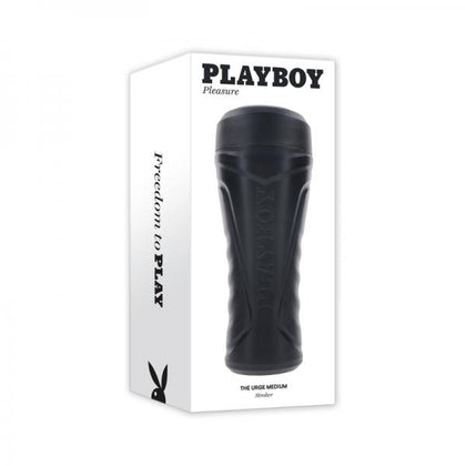 Playboy The Urge Medium Stoker Non Vibrating Masturbator Model T2-105 for Men Black