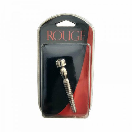 Rouge Stainless Steel Penis Plug Shower Head - Stimulation Delight RSGPPH-001 - Unisex Genital Pleasure Toy - Silver