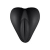 Lippi Black Silicone Stroker and Dildo Base Stimulation Cushion - Model LS-3.25x3 - Unisex Pleasure Toy for Enhanced Sensations - Adult Naughty Store