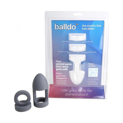Introducing the Balldo Set Steel Grey - The Ultimate Ballsex Pleasure Experience