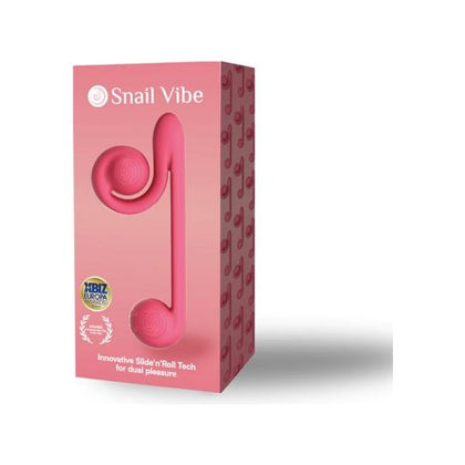Introducing the Snail Vibe Pink: The Ultimate Dual Motor Clitoral Stimulator for Unparalleled Pleasure