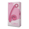 Introducing the Snail Pleasure Curve Pink - Dual Stimulation G-Spot and Clitoral Vibrator - Adult Naughty Store