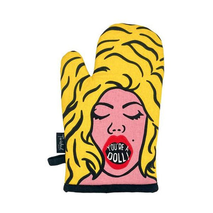 Twisted Wares Blowup Doll-Inspired You're A Doll Oven Mitt