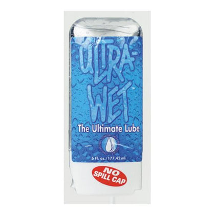 Ultra-Wet Ultimate Lube 8oz. Tube with No Spill Cap: Premium Water-Based Lubricant for Intimate Pleasure, Model #UWL-8OZ, Condom Safe, Gender-Inclusive, Designed for Enhanced Sensations, Clea - Adult Naughty Store