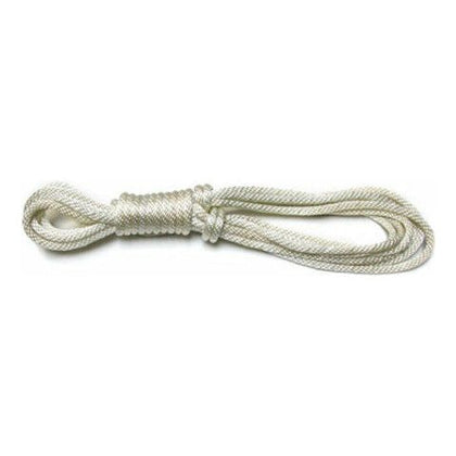 25-ft White Nylon Rope - Durable, Washable Cord for Bondage and BDSM Play - Model: NRC-25-WHT