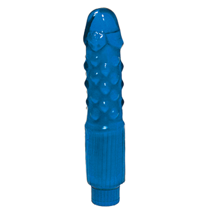 Introducing the PleasureMax Vibrating Studd Case of 6 - Blue: A Multi-Speed Waterproof Vibrator for Unforgettable Sensations by PleasureMax
