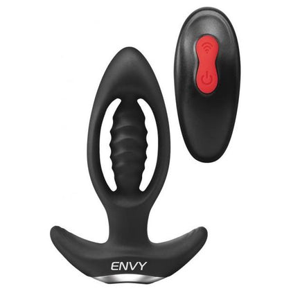 ENVY Enticer EXPANDER Butt Plug - Model ENV1001-1005 - Sensual Pleasure for All Genders - Intense Anal Stimulation - Sultry Midnight Black