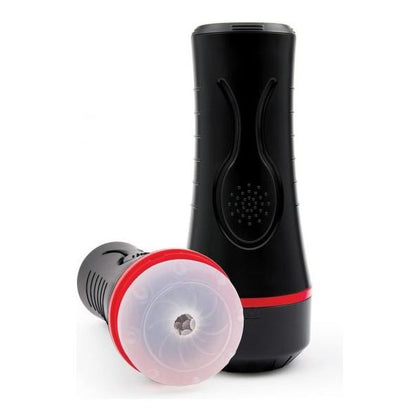 ENVY Frost Squeezable Vibrating Ass Stroker ENV1006-1011 | Men's Anal Play Pleasure | Clear