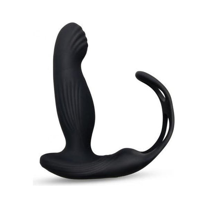 ENVY Swing And Vibrating Plug Heating The Tapper ENV1006-1011 Remote-Controlled P-Spot Vibrator Dual Stamina Ring Male Prostate and Perineum Stimulator Black