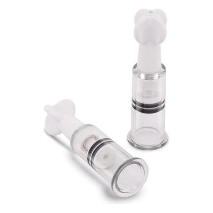 Size Up Twisty Nipple Suckers - Small SNTS-01 Unisex Nipple Stimulation Toy in Transparent