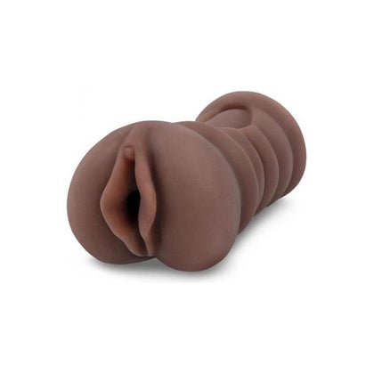 Zolo Stroke Off Diva Pussy Stroker - Sensually Lifelike Texture for Men's Intense Joy (Rich Chocolate)