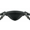 Strict Leather Sling and Stirrups - Ultimate Penetration Position for Intense Pleasure - Model SL-300 - Unisex - Full Body Support - Black