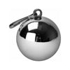 Deviant's Orb 8 Ounces Ball Weight - Silver, Stainless Steel Clip - Cock and Ball Torment Device - Model DBO-8 - For Men - Intense Pleasure and Stimulation - Chrome Plated Steel - Adult Naughty Store