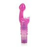 Introducing the Pink Butterfly Kiss G-Spot and Clitoral Vibrator - Model BFK-3000 - for Women's Intimate Pleasure in a Gorgeous Pink Shade - Adult Naughty Store