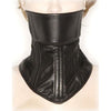 Strict Leather Neck Corset - Premium Bondage Style Posture Collar for Dominant Submissives - Model X1 - Unisex - Enhances Neck Restriction and Sensory Play - Black - Adult Naughty Store