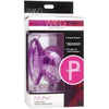 Wand Essentials Lily Pod Wand Attachment - Model LPW-100 - Female - Clitoral Stimulation - Purple - Adult Naughty Store