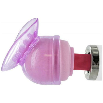 Wand Essentials Lily Pod Wand Attachment - Versatile Pleasure Enhancer for Intense Stimulation - Model LPWA-3000 - Unleash Sensational Bliss on Sensitive Areas - Purple - Adult Naughty Store