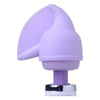 Wand Essentials Flutter Tip Silicone Wand Attachment - Model FTSWA-001 - Female Clitoral Stimulation - Purple - Adult Naughty Store