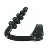 Introducing the Tower Erection Enhancer Black - The Ultimate Pleasure Submission Experience for Men