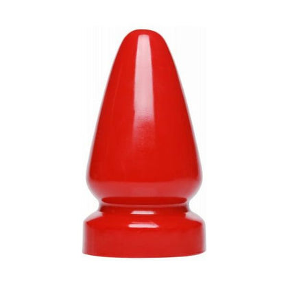Introducing the Ravishing Red Anal Destructor Plug - Model RD-001: The Ultimate Pleasure for Intrepid Anal Explorers