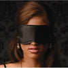 Introducing the Luxe Pleasure Collection: Le Boheme Satin Blindfold - Model LB-101, Black