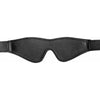 Onyx Leather Blindfold - Luxurious Sensory Deprivation for Enhanced Intimacy and Exploration - Model X1 - Unisex - Ultimate Comfort and Fit - Black