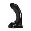 Introducing the Exquisite Pleasure Co. Annihilator XXXL 18-Inch Long 4-Inch Wide Dildo for Advanced Anal Play - Model X4B, Black - Adult Naughty Store