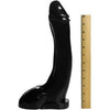 Introducing the Sensational PleasureCo Tremendous Trevor 14 Inch Dildo - The Ultimate Pleasure Experience for All Genders, Providing Unmatched Satisfaction and Intense Stimulation in Black - Adult Naughty Store